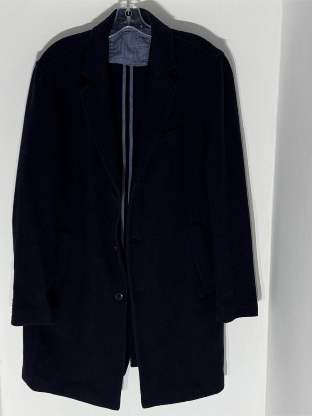 Lanificio Nello — Classic Dark blue Overcoat